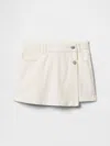 Gap Factory Kids Denim Skort In Neutral
