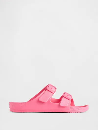 Gap Factory Kids Eva Buckle Sandals In Pink