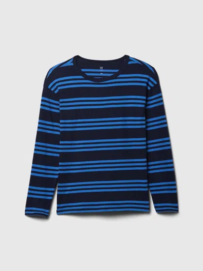 Gap Factory Kids Everyday Soft Crewneck T-shirt In Blue