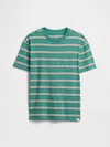Gap Factory Kids Everyday Soft Stripe Pocket T-shirt In Multi