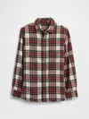 Gap Factory Kids Flannel Shirt In Multi