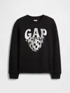 Gap Factory Kids Gap Graphic Sweatshirt In Black