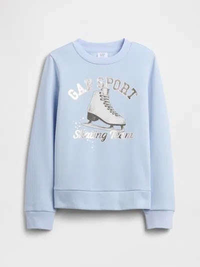 Gap Factory Kids Gap Graphic Sweatshirt In Blue