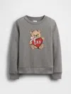 Gap Factory Kids Gap Graphic Sweatshirt In Gray