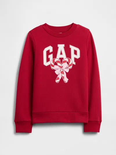 Gap Factory Kids Gap Graphic Sweatshirt In Red