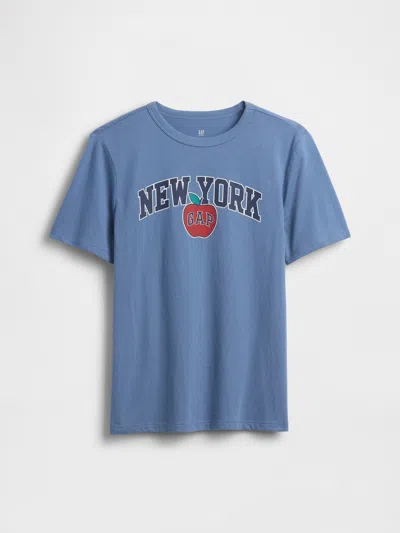 Gap Factory Kids Gap Graphic T-shirt In Blue