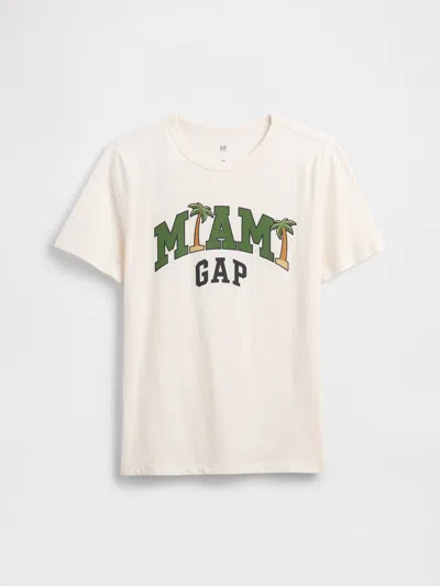 Gap Factory Kids Gap Graphic T-shirt In White