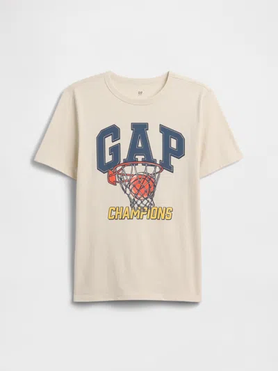 Gap Factory Kids Gap Graphic T-shirt In White
