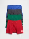 Gap Factory Kids Gap Logo Boxer Briefs (4-pack) In Multi