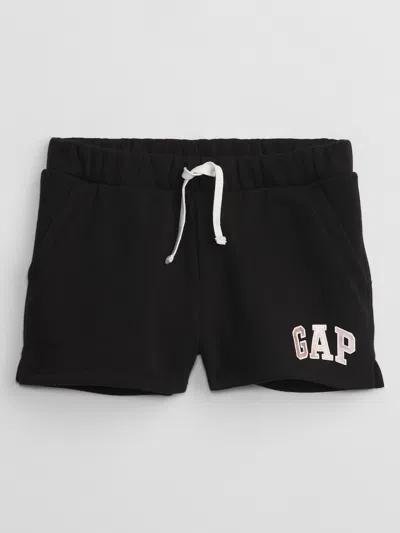 Gap Factory Kids Gap Logo Pull-on Shorts In Black