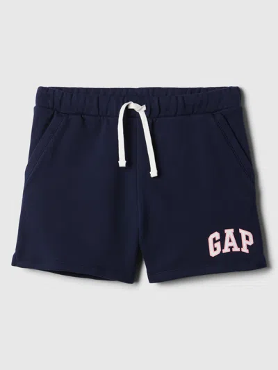 Gap Factory Kids Gap Logo Pull-on Shorts In Blue