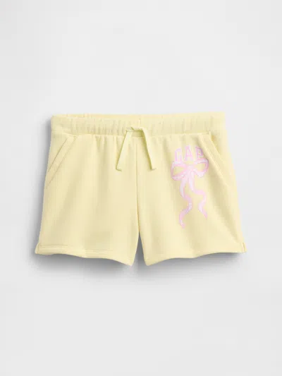 Gap Factory Kids Gap Logo Pull-on Shorts In Neutral