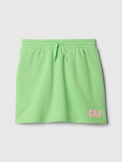 Gap Factory Kids Gap Logo Pull-on Skort In Green