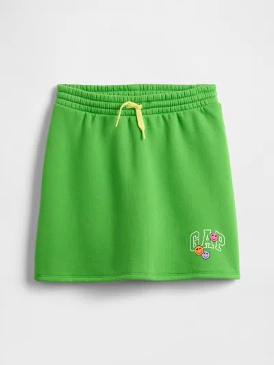 Gap Factory Kids Gap Logo Pull-on Skort In Green