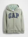 Gap Factory Kids Gap Logo Sherpa Zip Hoodie In Neutral