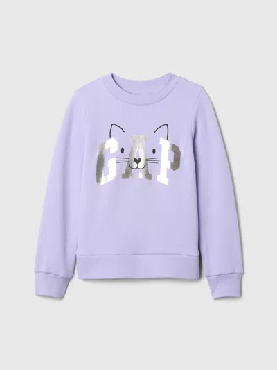 Gap Factory Kids Gap Logo Sweatshirt In Blue