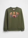 Gap Factory Kids Gap Logo Sweatshirt In Green