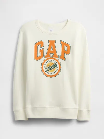 Gap Factory Kids Gap Logo Sweatshirt In Neutral