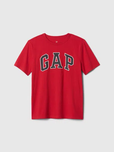 Gap Factory Kids Gap Logo T-shirt In Red