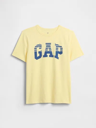 Gap Factory Kids Gap Logo T-shirt In Yellow