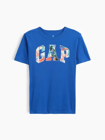 Gap Factory Kids Gap Logo T-shirt In Blue