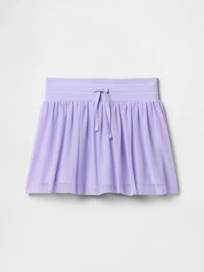 Gap Factory Kids Gapfit Performance Skort In Purple