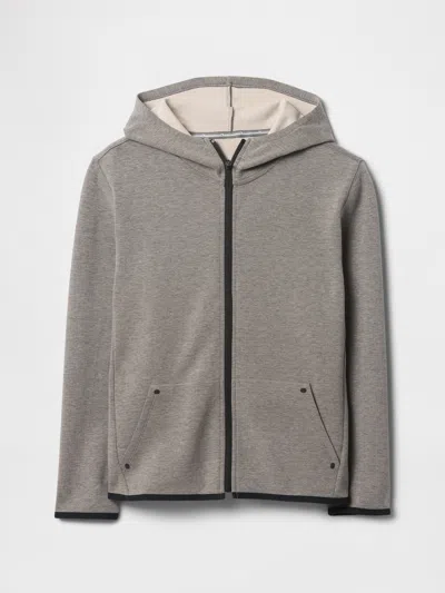 Gap Factory Kids Gapfit Tech Hoodie In Gray