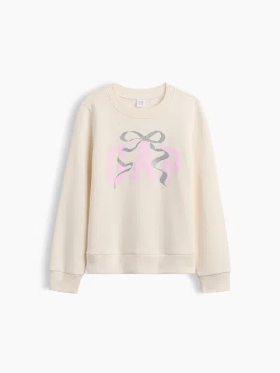 Gap Factory Kids Graphic Sweatshirt In Neutral