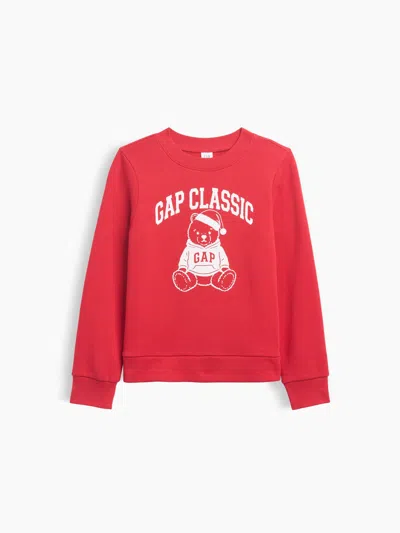 Gap Factory Kids Graphic Sweatshirt In Red