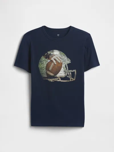 Gap Factory Kids Graphic T-shirt In Blue