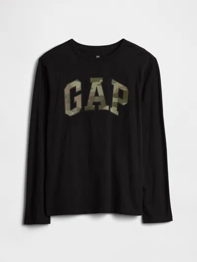 Gap Factory Kids Graphic T-shirt In Black