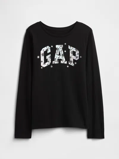 Gap Factory Kids Graphic T-shirt In Black