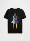 Gap Factory Kids Graphic T-shirt In Black