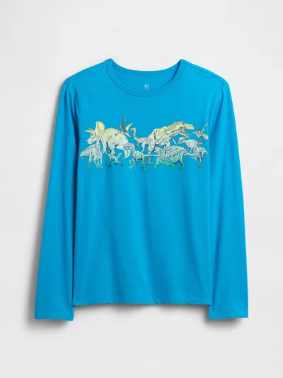 Gap Factory Kids Graphic T-shirt In Blue