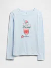 Gap Factory Kids Graphic T-shirt In Blue