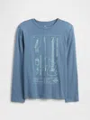 Gap Factory Kids Graphic T-shirt In Blue