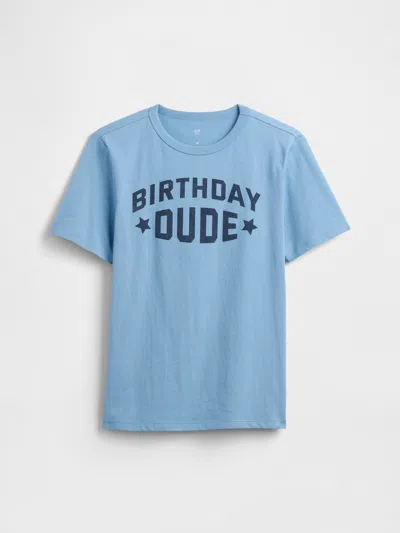 Gap Factory Kids Graphic T-shirt In Blue