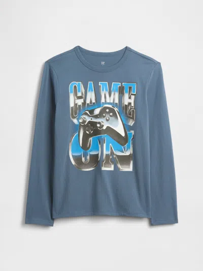 Gap Factory Kids Graphic T-shirt In Blue