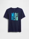 Gap Factory Kids Graphic T-shirt In Blue
