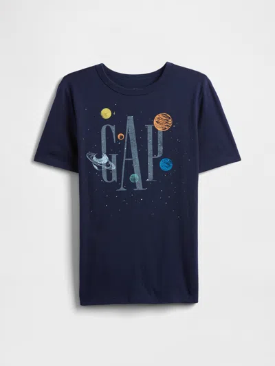 Gap Factory Kids Graphic T-shirt In Blue