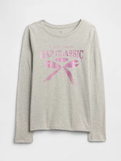 Gap Factory Kids Graphic T-shirt In Gray