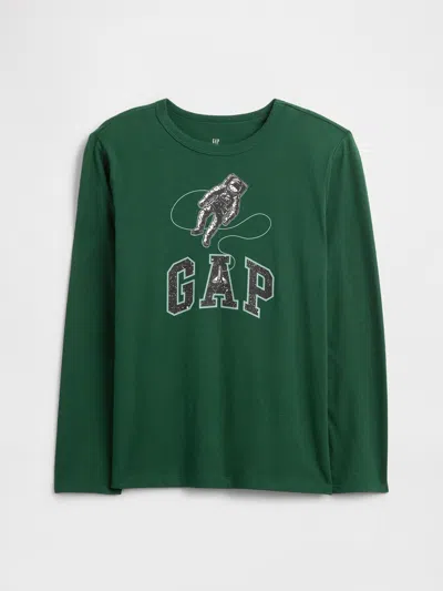 Gap Factory Kids Graphic T-shirt In Green