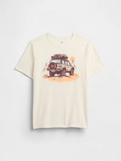 Gap Factory Kids Graphic T-shirt In Neutral
