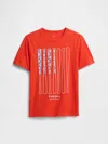 Gap Factory Kids Graphic T-shirt In Orange