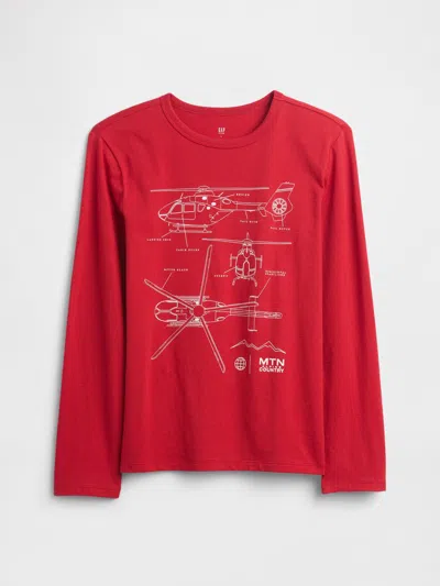 Gap Factory Kids Graphic T-shirt In Pink