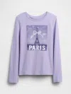 Gap Factory Kids Graphic T-shirt In Purple