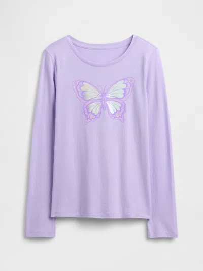 Gap Factory Kids Graphic T-shirt In Purple