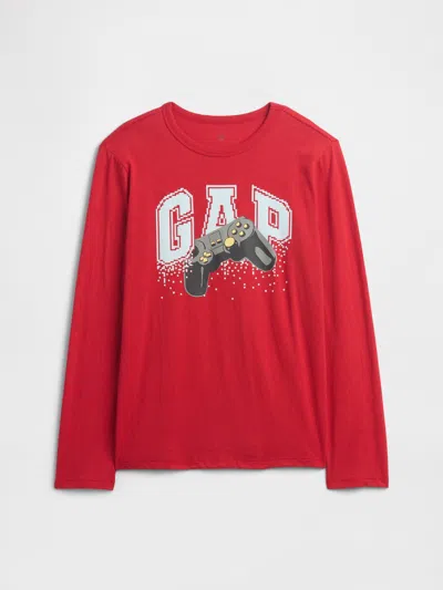 Gap Factory Kids Graphic T-shirt In Red