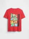 Gap Factory Kids Graphic T-shirt In Red