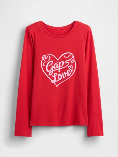 Gap Factory Kids Graphic T-shirt In Red